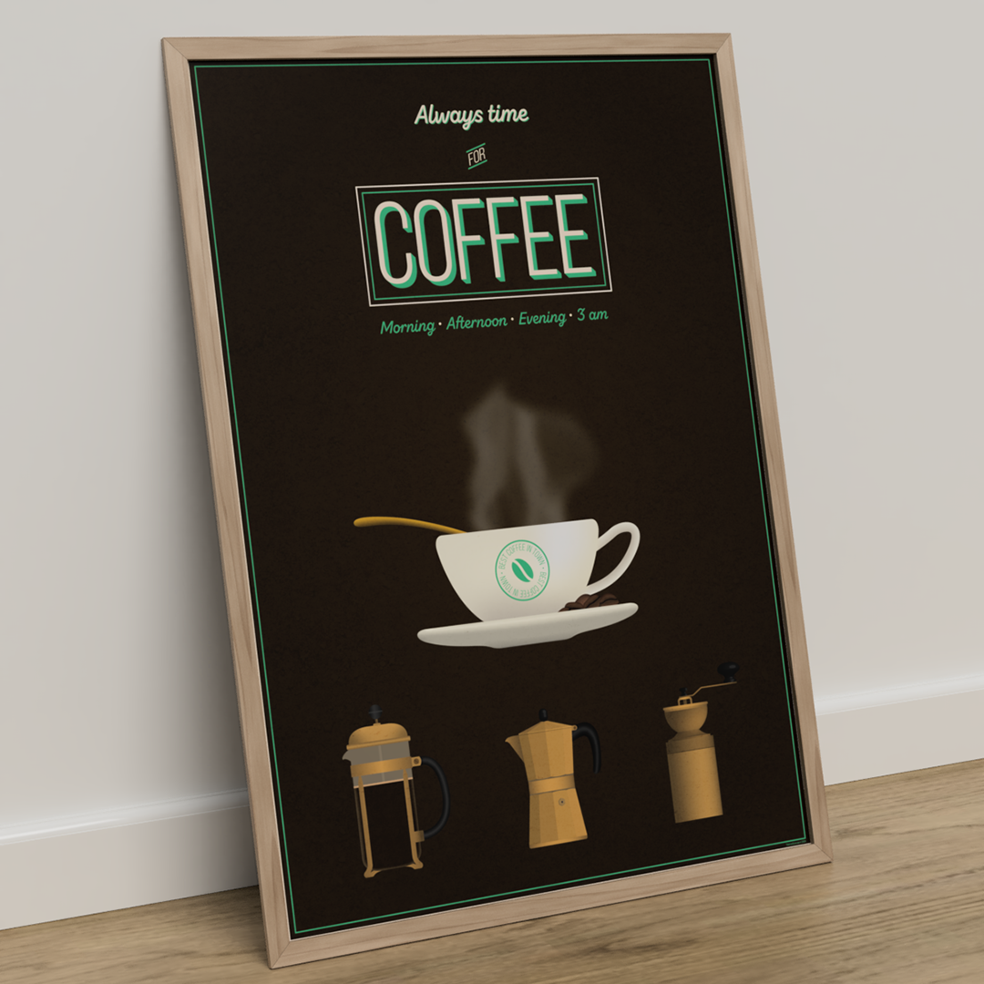 Kaffe Plakat